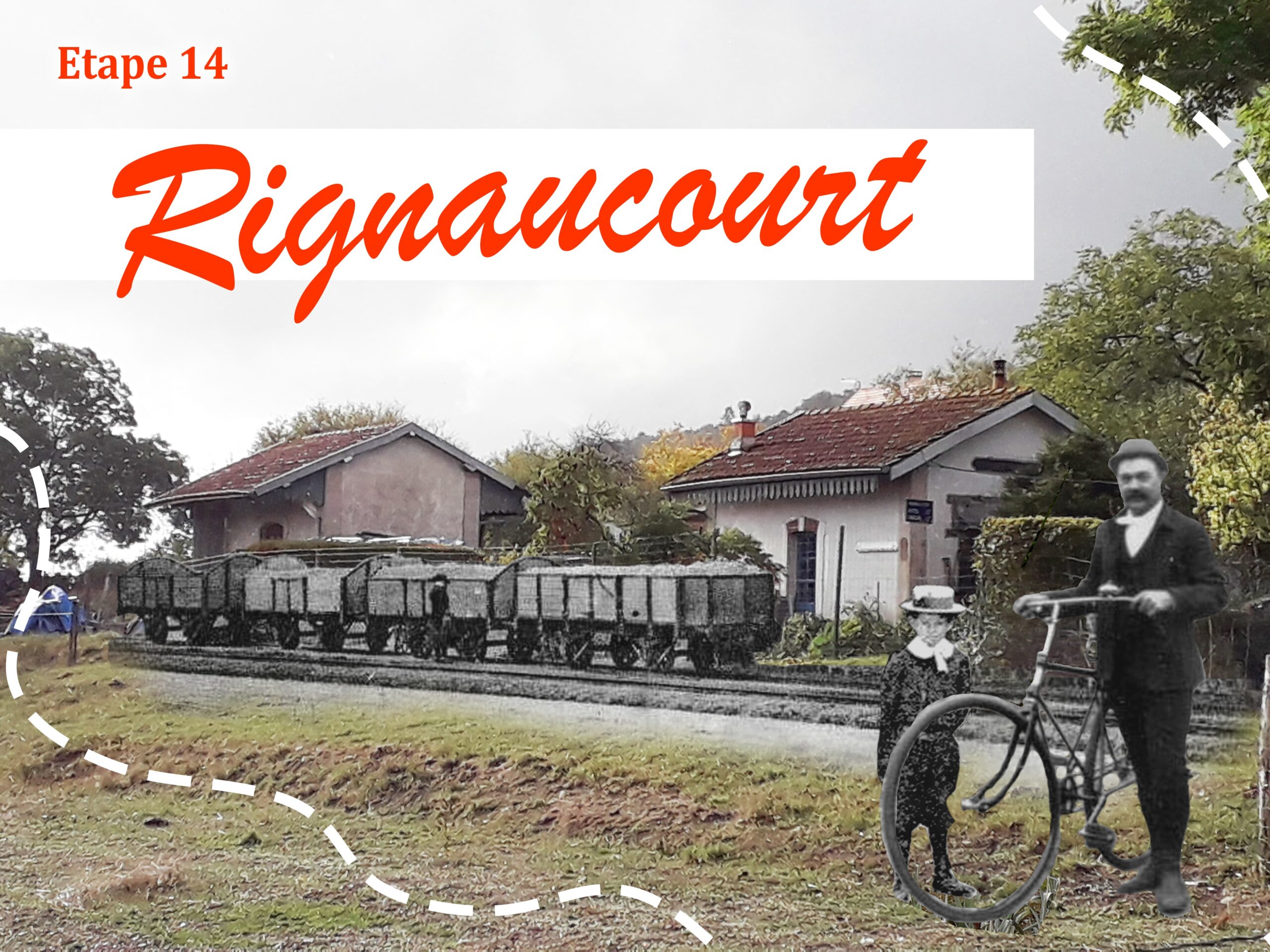 Étape 14 : Rignaucourt - La Suzanne - Le train touristique de la Voie ...