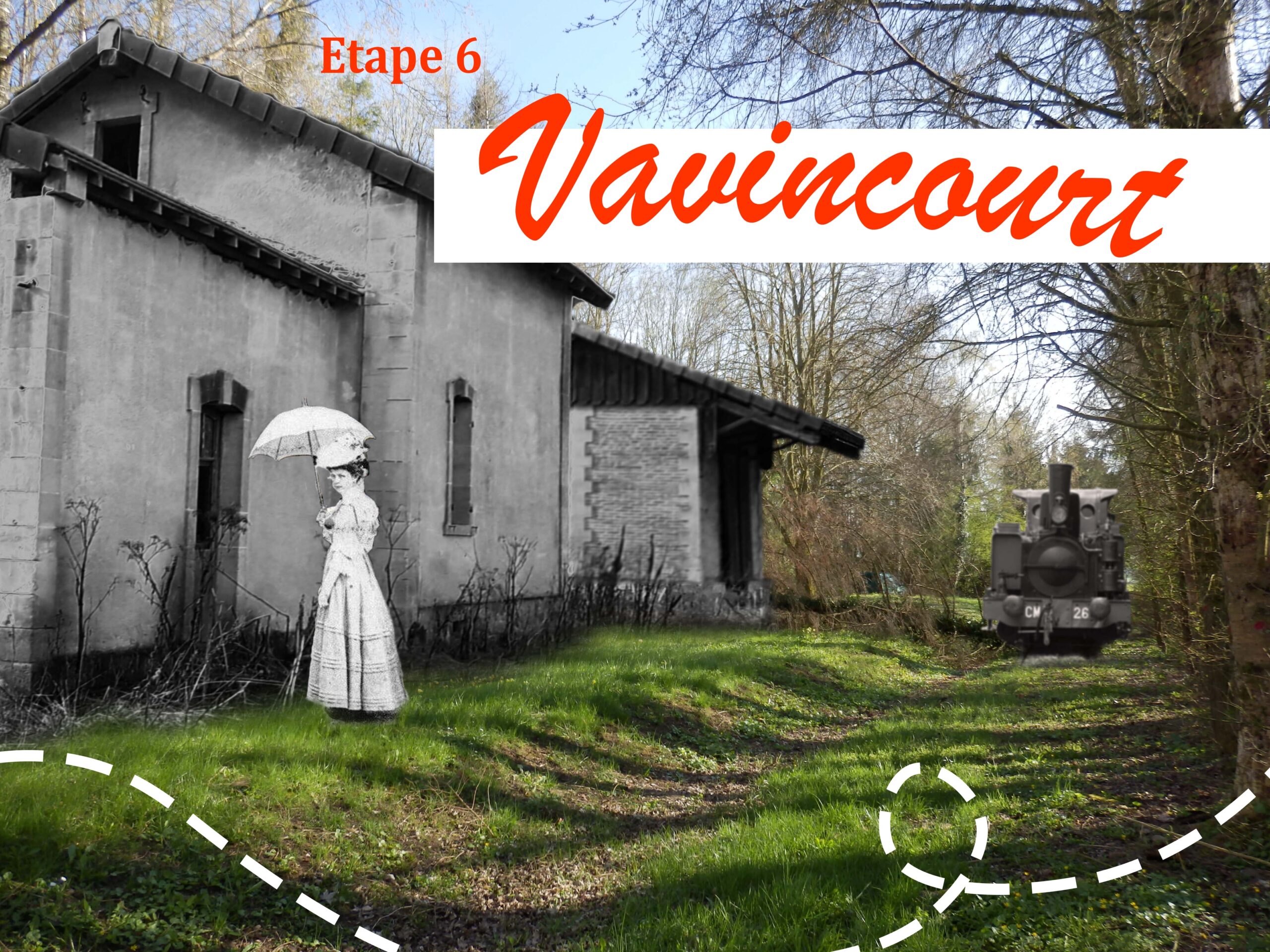 Étape 6 : Vavincourt - La Suzanne - Le train touristique de la Voie ...