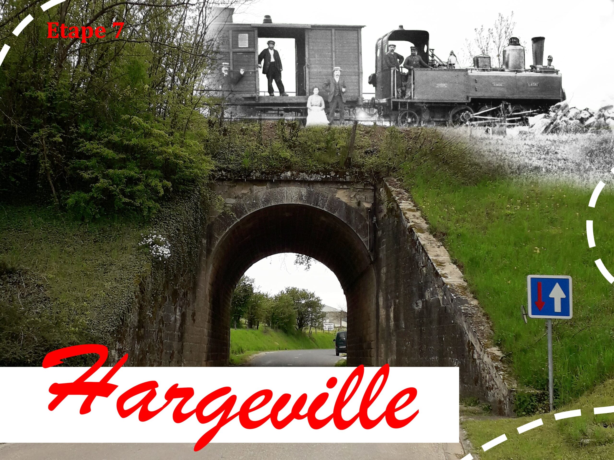 Étape 7 : Hargeville - La Suzanne - Le train touristique de la Voie ...